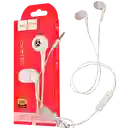 Audifonos Auxiliar 3.5mm Manos Libres Hoco M40 Blanco