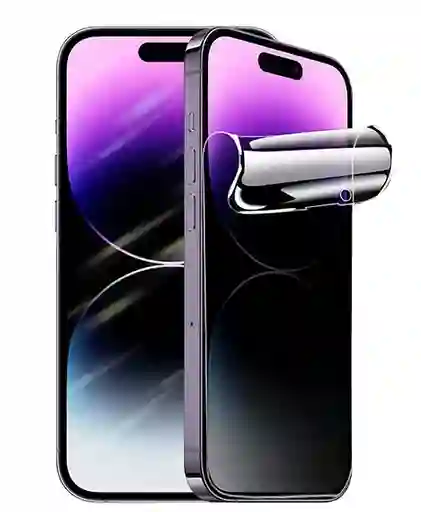 Lamina De Hidrogel Matte Antiespia Iphone Xr