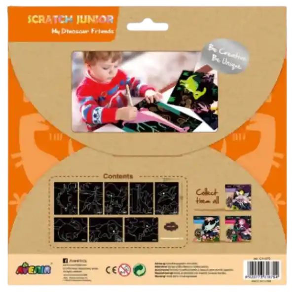 Avenir Scratch Junior Mis Amigos Dinosaurios
