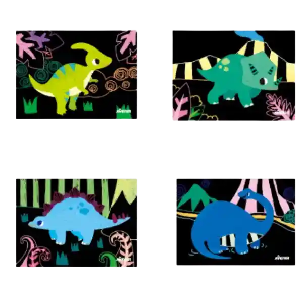 Avenir Scratch Junior Mis Amigos Dinosaurios