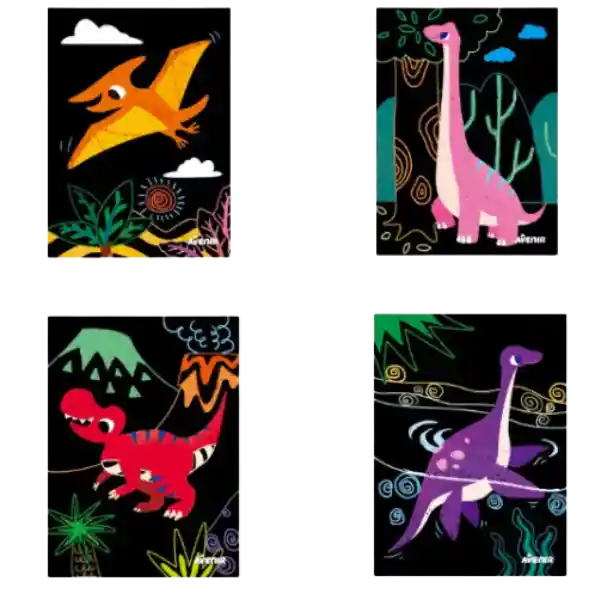 Avenir Scratch Junior Mis Amigos Dinosaurios