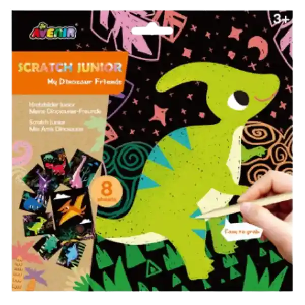 Avenir Scratch Junior Mis Amigos Dinosaurios
