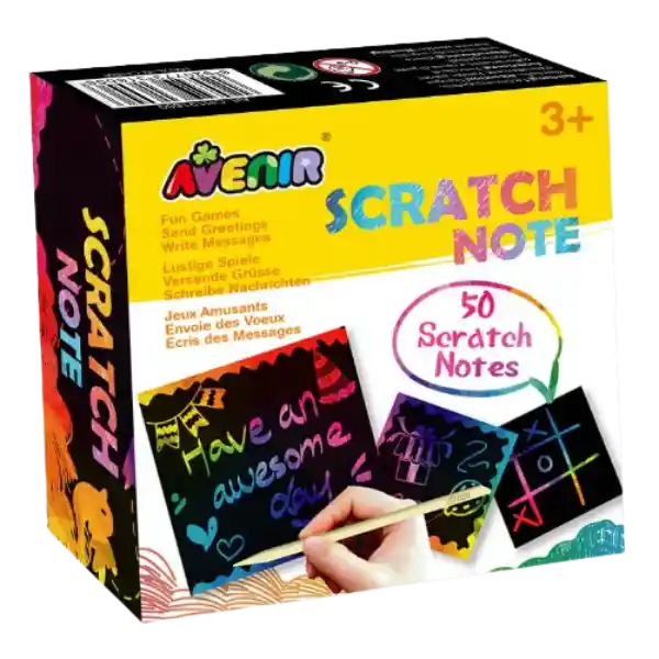 Avenir Scratch Taco De Notas Cuadrado