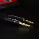 Adaptador Audio Micrófono 2 Aux Macho A 1 Aux Hembra 3.5mm