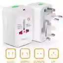Adaptador De Viaje En Todo El Mundo Todo En Uno Universal
