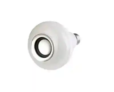 Ampolleta Parlante Led Bluetooth Musica Multicolor Y Control