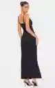Arakii Black Maxi Dress Xs