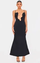Arakii Black Maxi Dress S