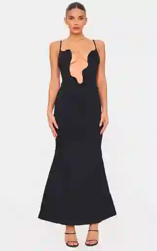 Arakii Black Maxi Dress S