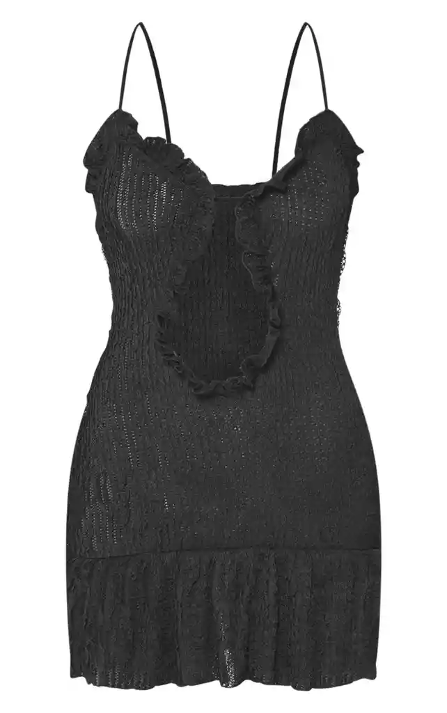 Gio Black Mini Vestido S