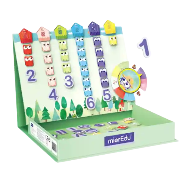 Mieredu Juego Magnético Para Aprender A Contar