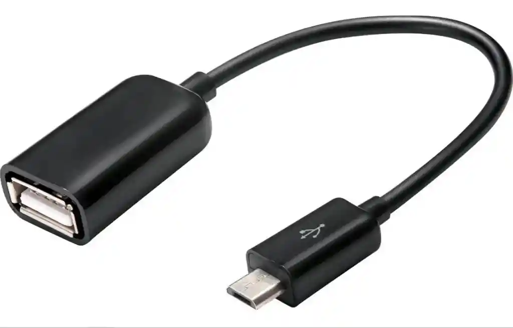 Cable Otg Usb A Micro Usb 2.0 De 5 Pines Y 15 Cms Pendrive