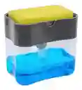 Dispensador Lavaloza Con Soporte De Esponja + Esponja Regalo