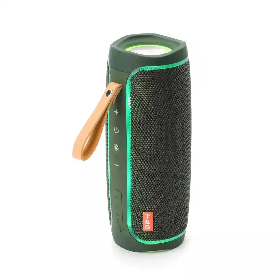 Parlante Portátil Bluetooth 10w Impermeable Tipo Flip Tg-287