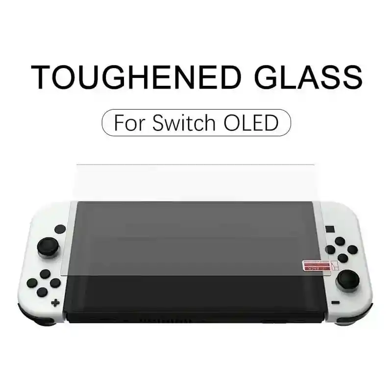 Vidrio Templado Nintendo Switch Oled Mica Protectora Lamina