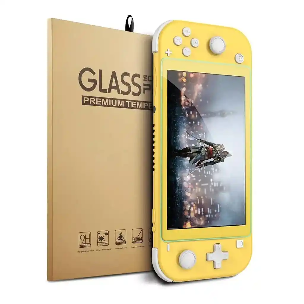 Vidrio Templado Nintendo Switch Lite Mica Protectora Lamina