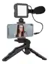 Kit Grabar Video Estabilizador Cámara Reflex Trípode Celular