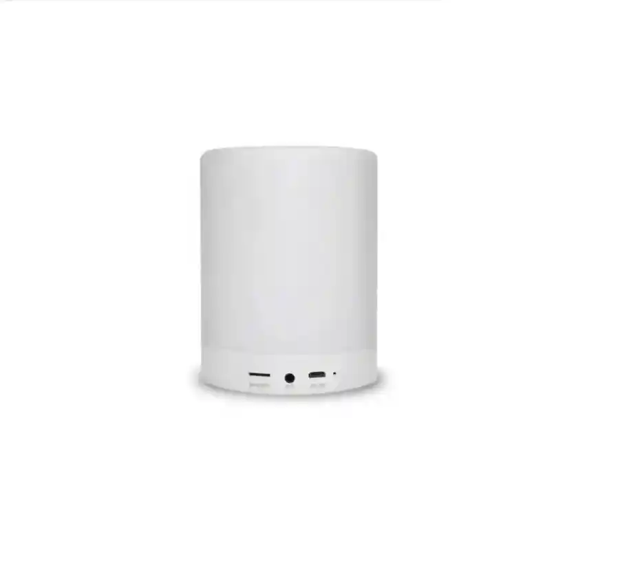 Lampara Led Touch Parlante Bluetooth Portátil