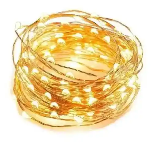 Luces Hadas Guirnalda 4 Metros 50 Mini Led Boda Decoracion