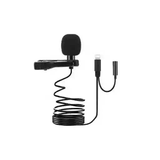Micrófono Lavalier Solapa Lightning Iphone