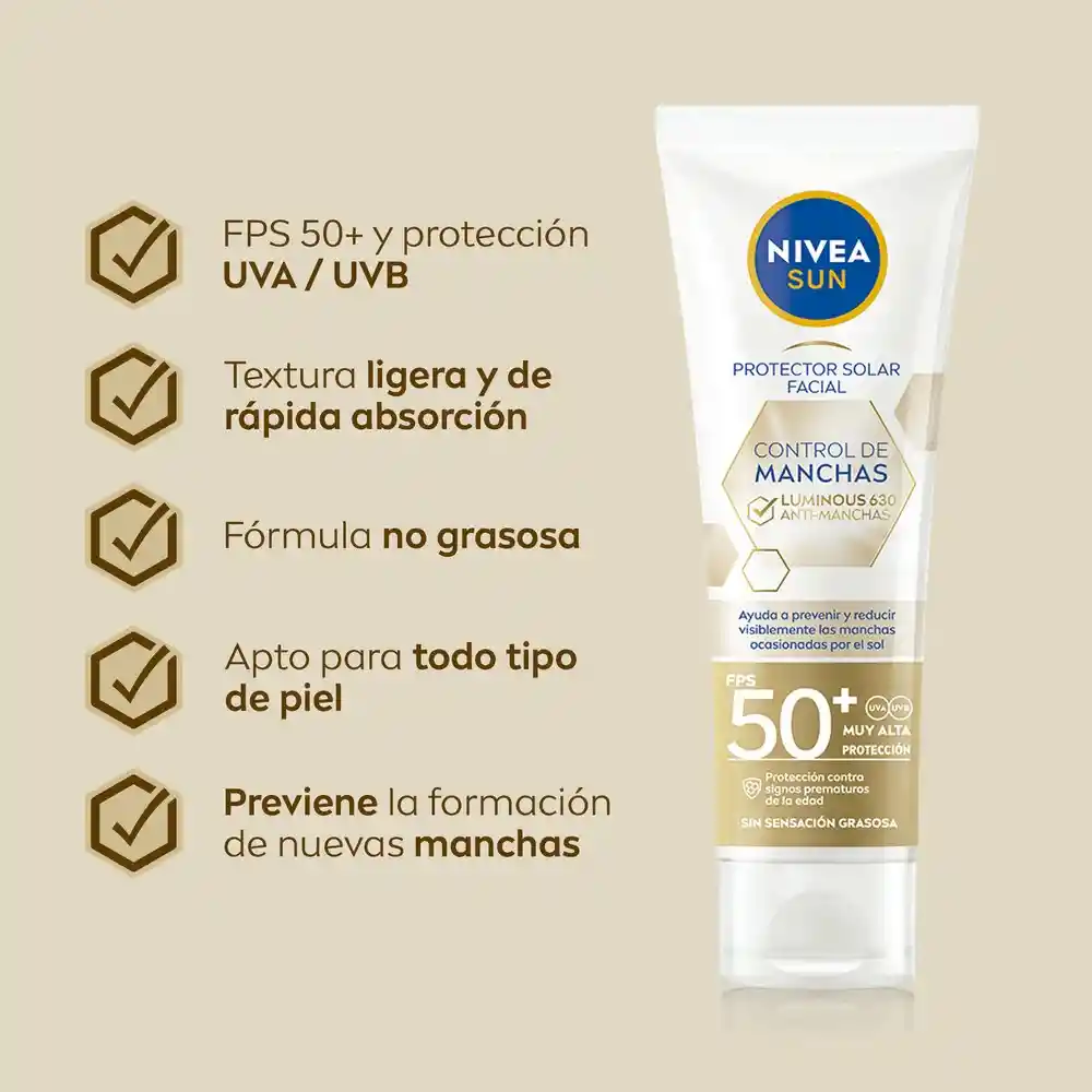 Sun Control De Manchas Fps50