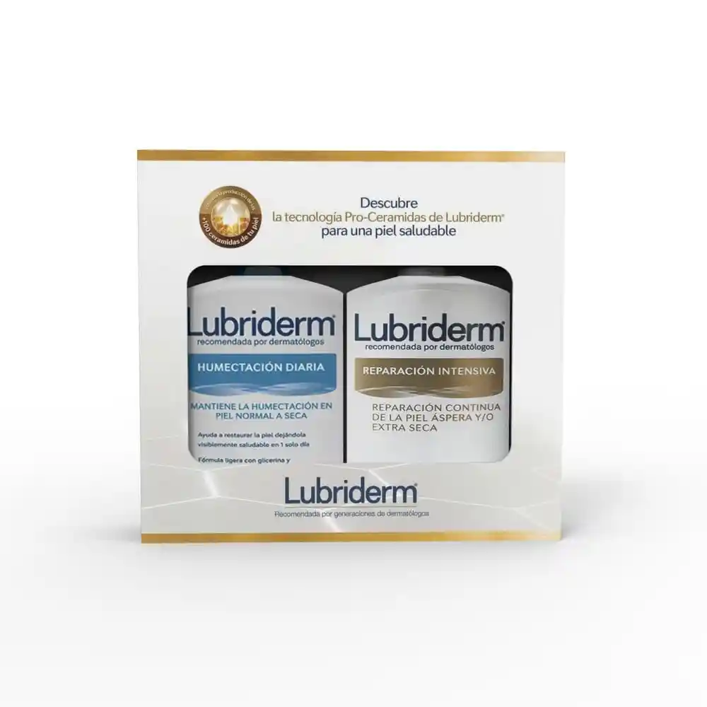 Crema Corporal Humectación Diaria 400 Ml + Reparación Intensiva 400ml