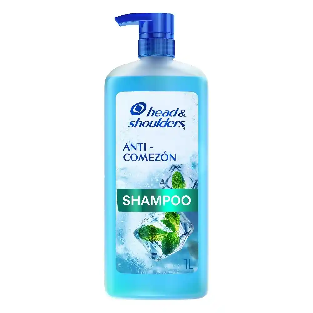 Shampoo Anti-comezón Con Menta 1l