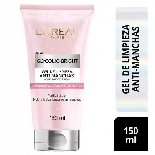 Loreal Gel De Limpieza Glycolic Bright