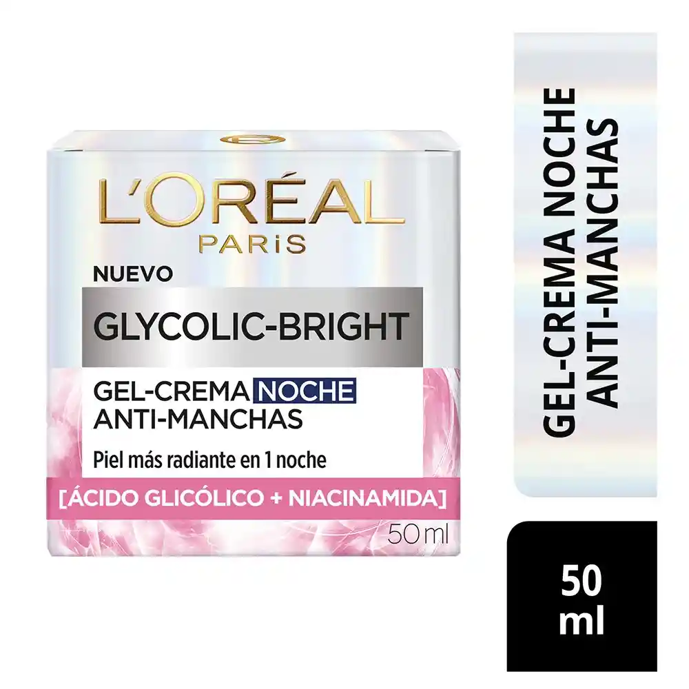 Loreal Crema De Noche Glycolic Bright