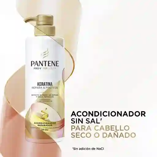 Acondicionador Sin Sal Keratina Pro Vitamina B5 510 Ml