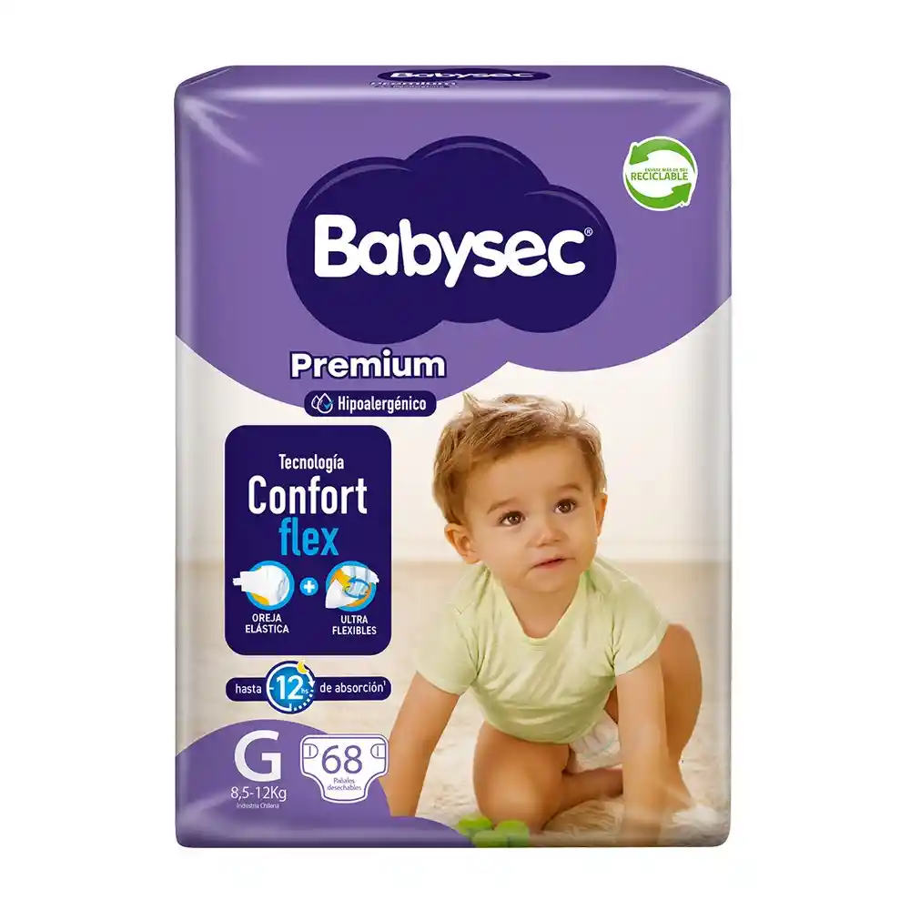 Pañal Premium G X 68