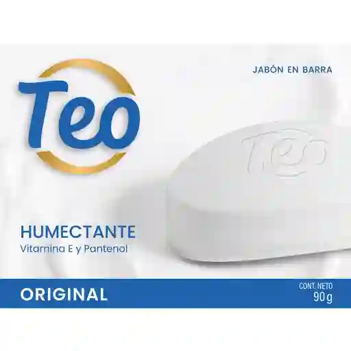 Teo Jabón En Barra Humectante Original 90gr