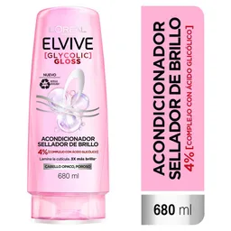 Elvive Acondicionador Glycolic Gloss 680ml