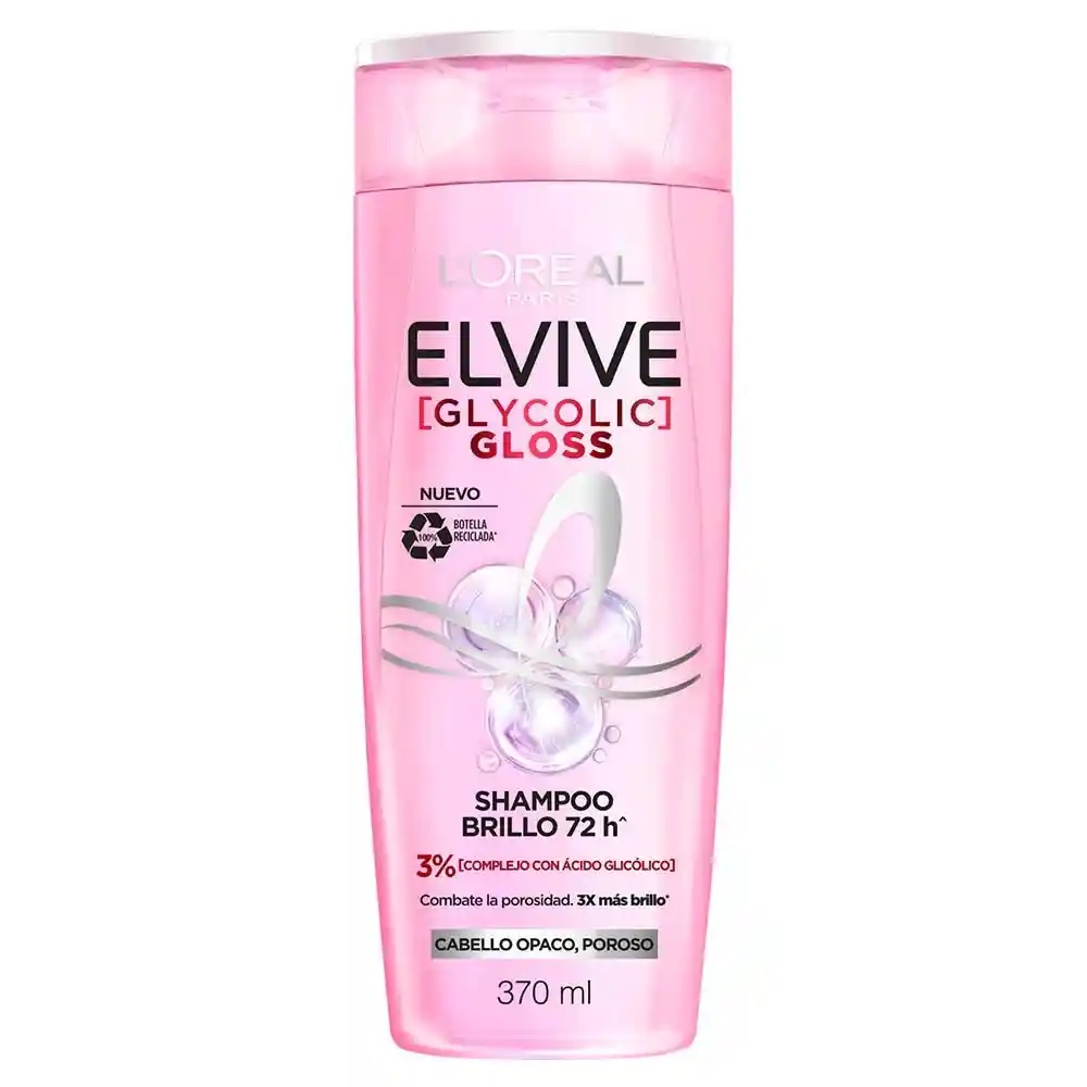 Elvive Shampoo Glycolic Gloss 370ml