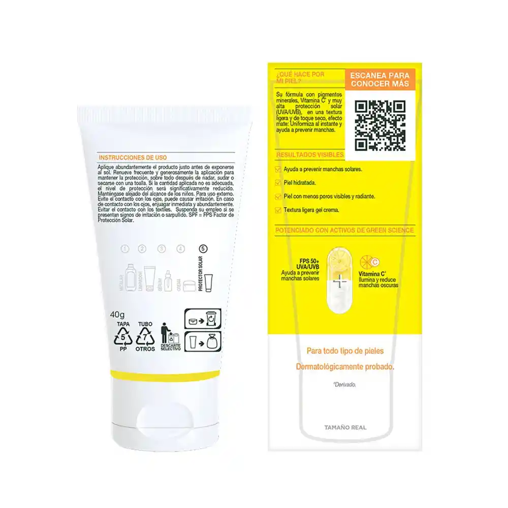 Super Uv Protector Solar Anti Manchas Toque Seco