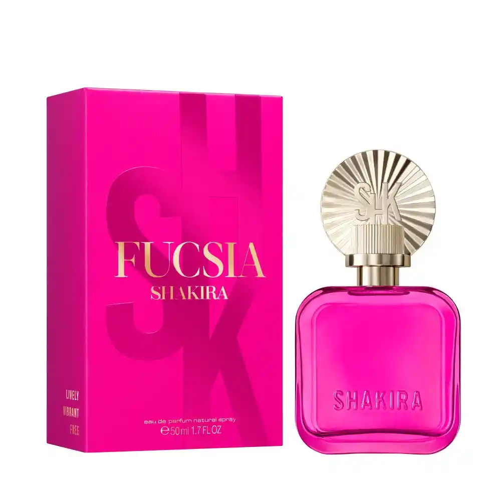 Shakira Perfume Mujer Fucsia Edp 50ml