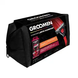 Pack Maquina Groomen 500 + 3 Cartuchos + Bolso