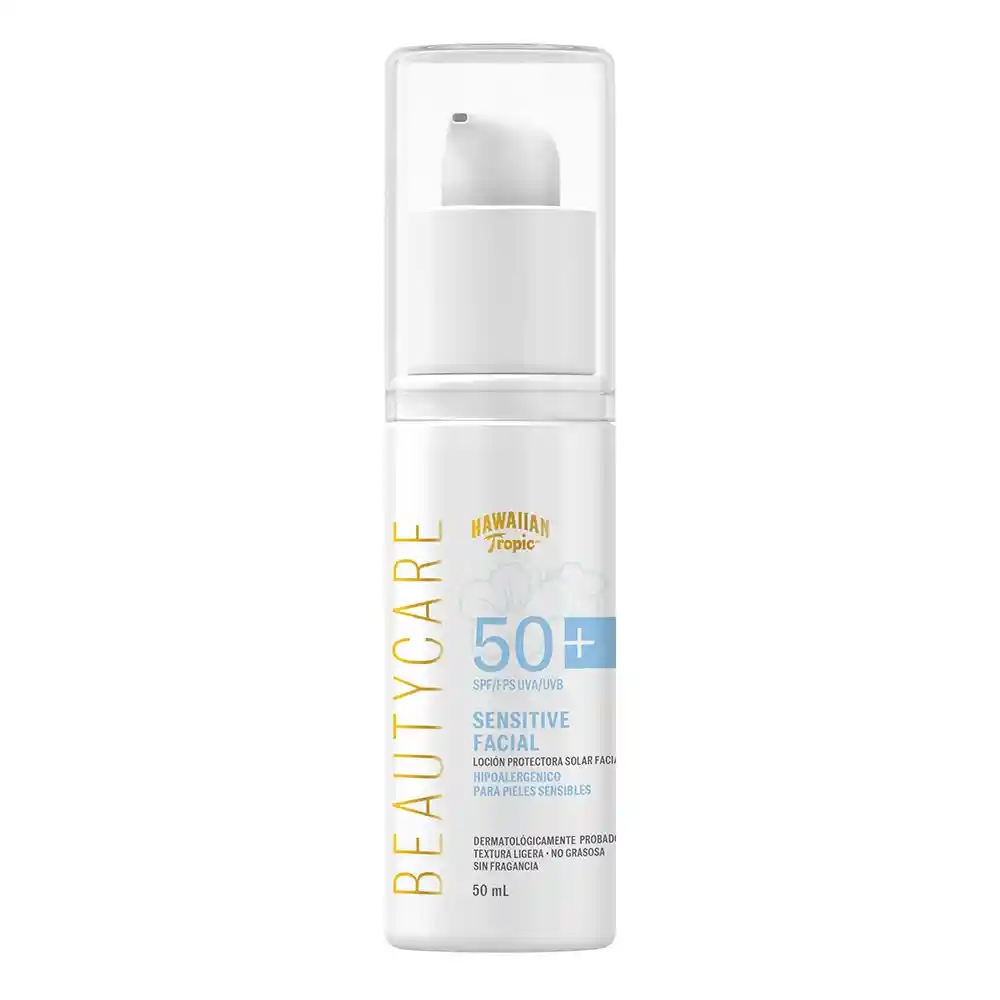 Beauty Care Sensitive Spf 50 Facial 50ml Loción