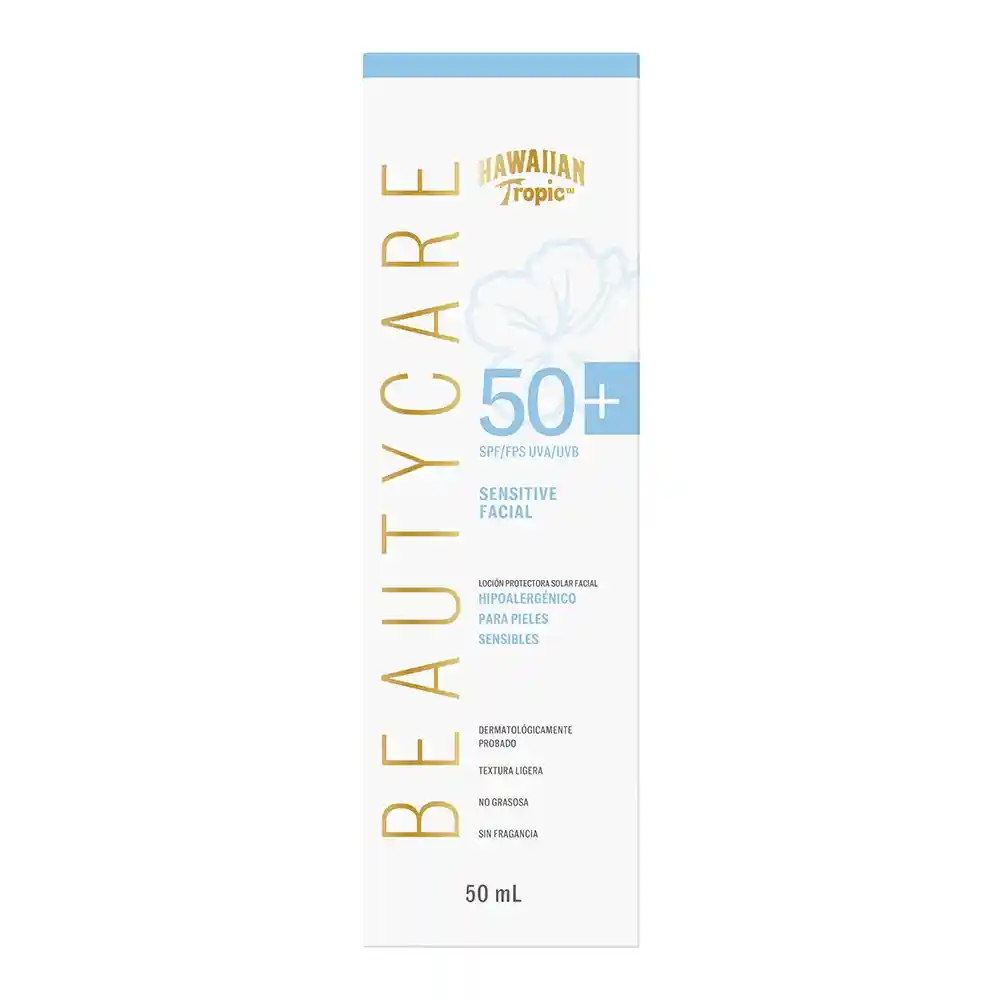 Beauty Care Sensitive Spf 50 Facial 50ml Loción