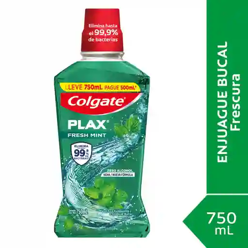 Colgate Enjuague Bucal Fresh Mint 750 Ml