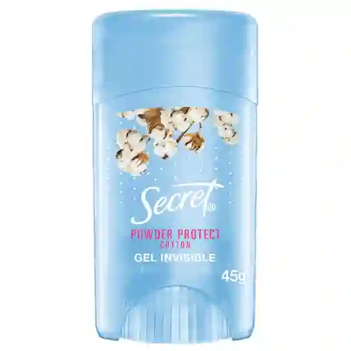 Secret Desodorante Antitranspirante En Gel Powder Protect Cotton 45 G