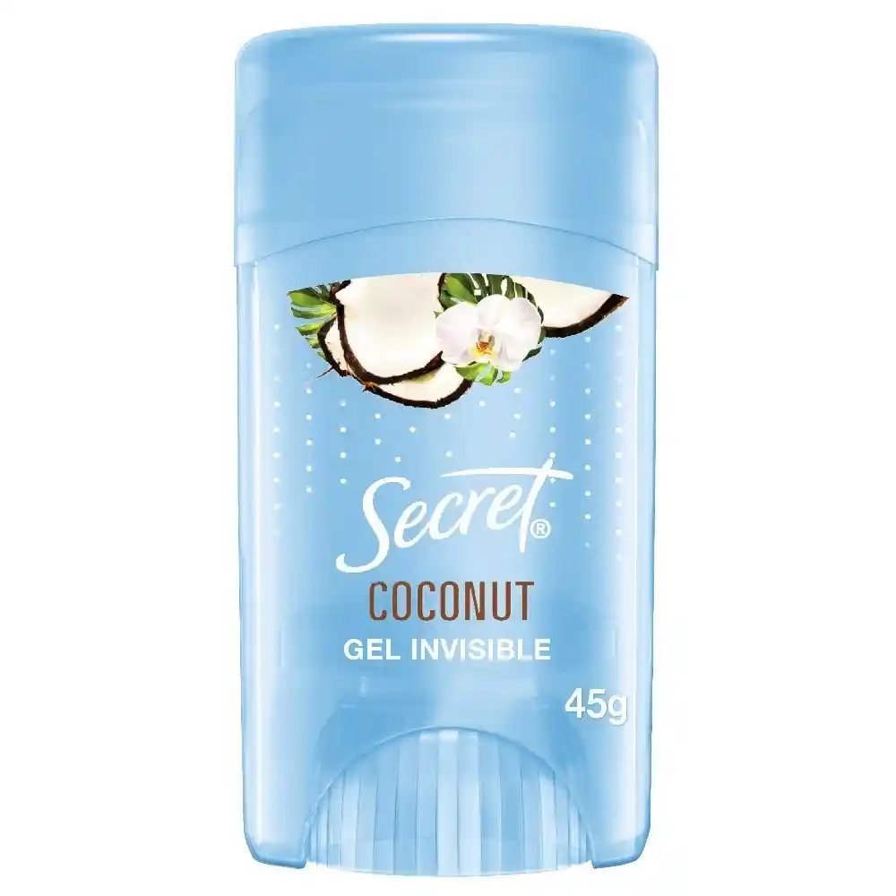Secret Gel Invisible Antitranspirante Coco 45 G