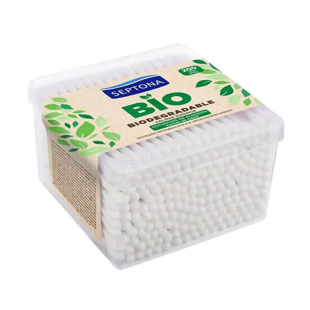 Cotonitos Biodegradables 200 Unidades