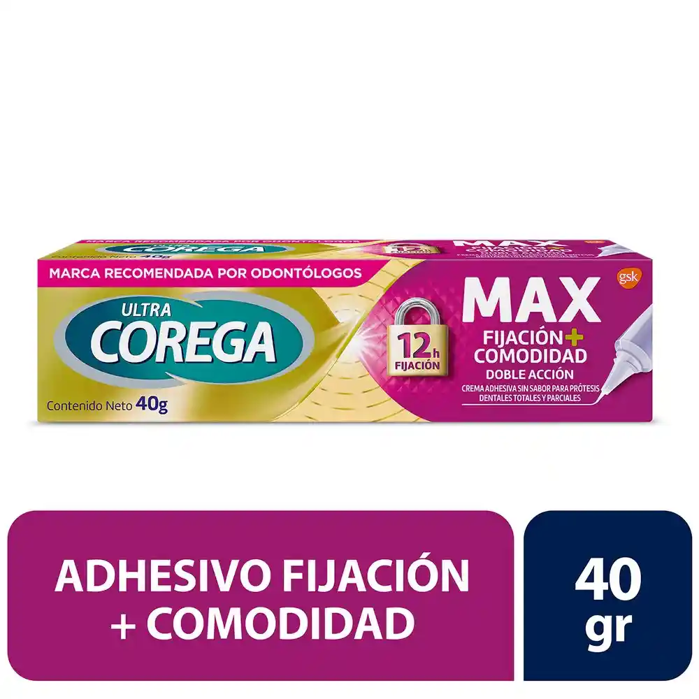 Corega Max Hold Comfort Cream 40gr