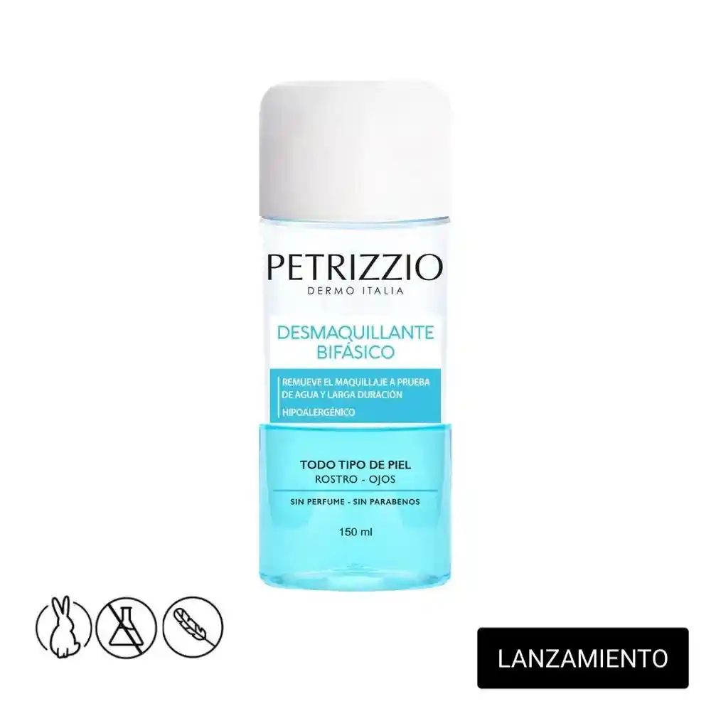Petrizzio Desmaquillante Bifásico 150ml