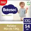 Pañal Super Premium Xxg X 54