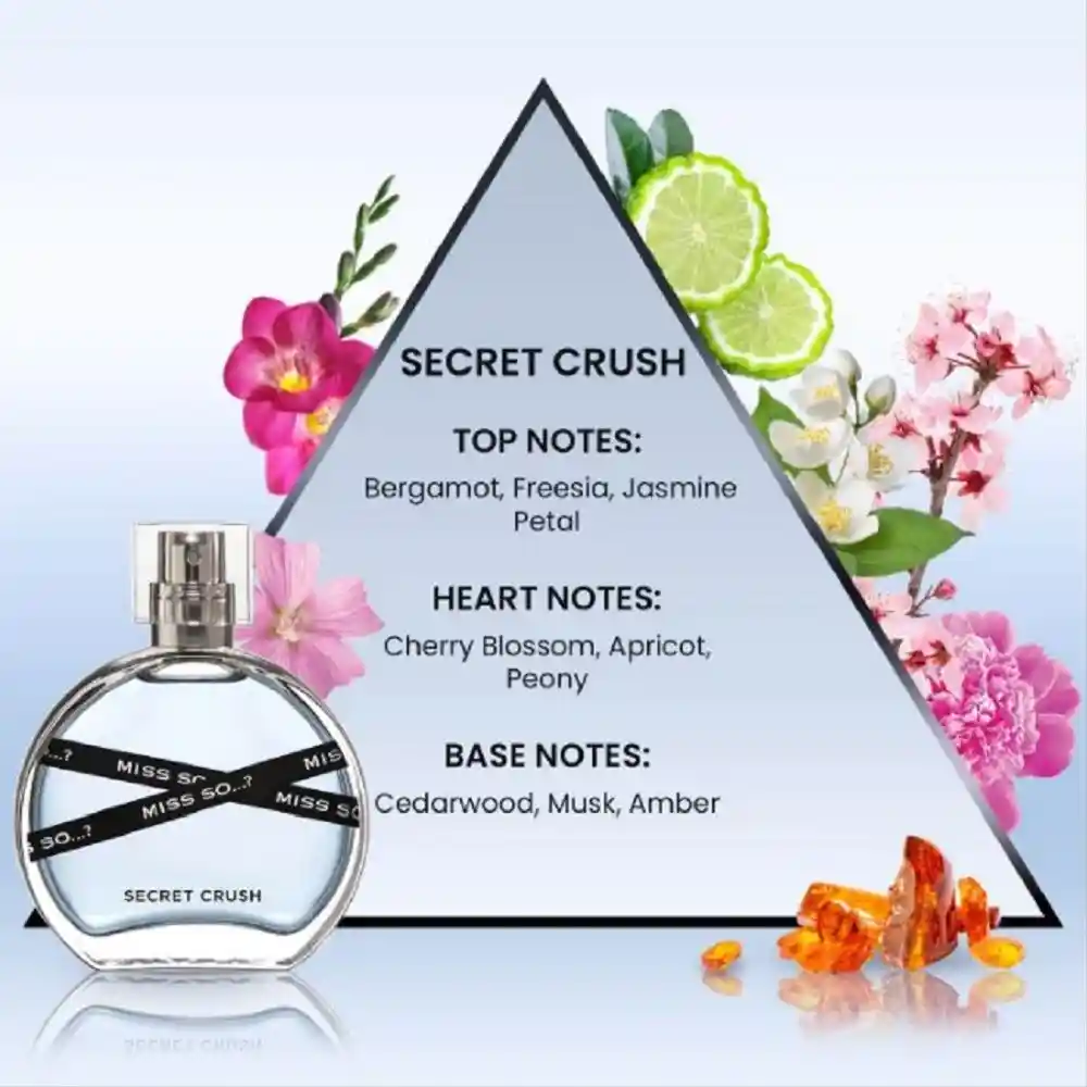 Miss So Eau De Parfum Secret Crush 50m