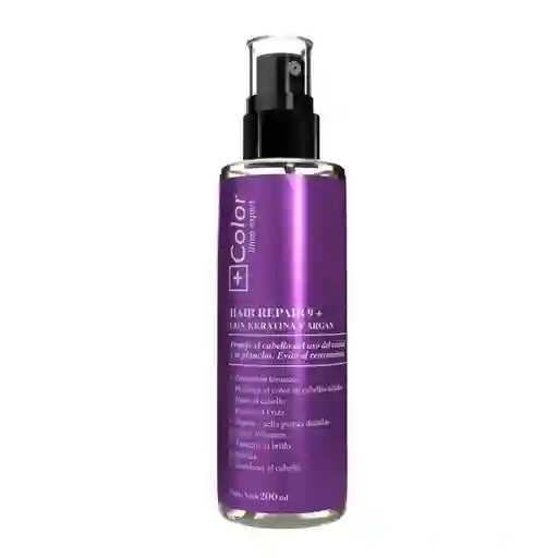 Mas Color Hair Repair 9+ Protector Termico Con Keratina Y Argan 200ml
