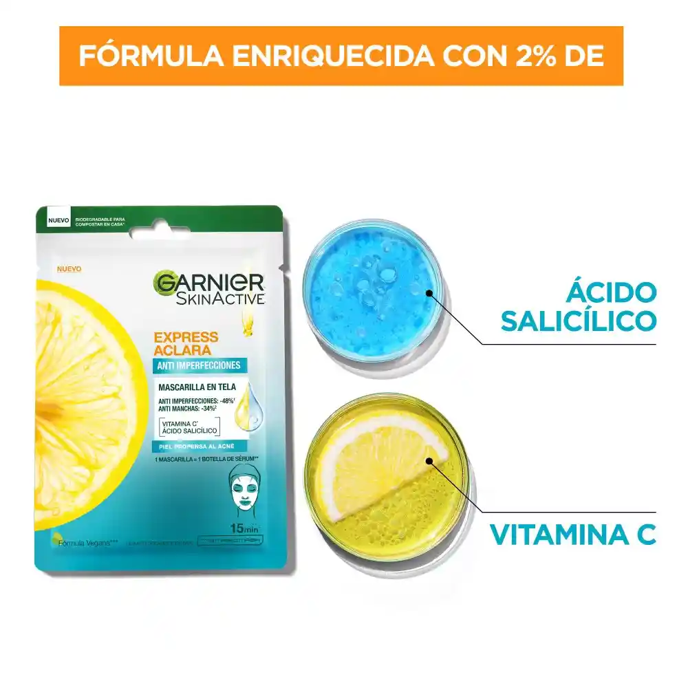 Mascarilla Anti-imperfecciones 1pieza