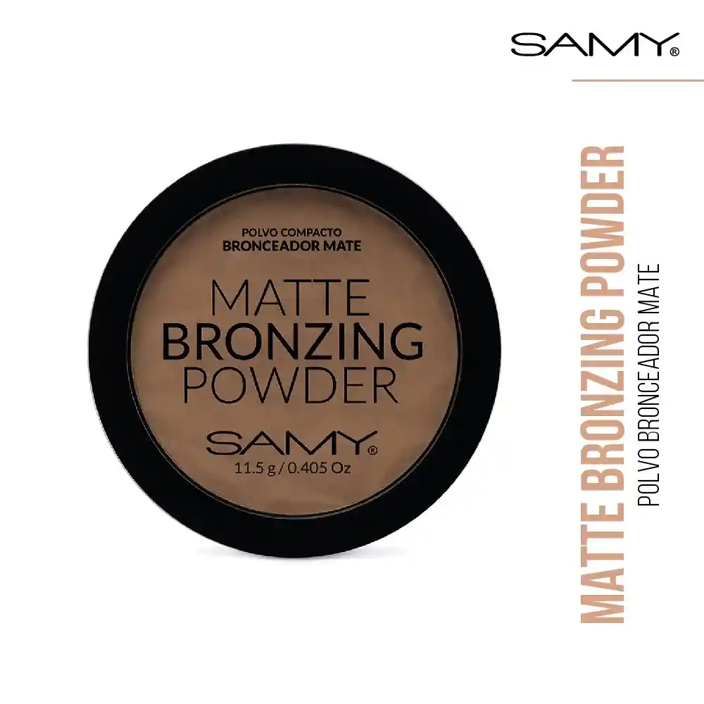 Polvo Compacto Bronceador Mate 01 Sunkissed